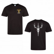 4th Bn The Royal Regiment of Scotland  SWORD & STAGS HEAD Performance Teeshirt 